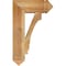 Ekena Millwork Imperial Arts & Crafts Rough Sawn Bracket, Western Red Cedar, 6"W x 20"D x 32"H BKT06X20X32IMP03RWR - alternate 4